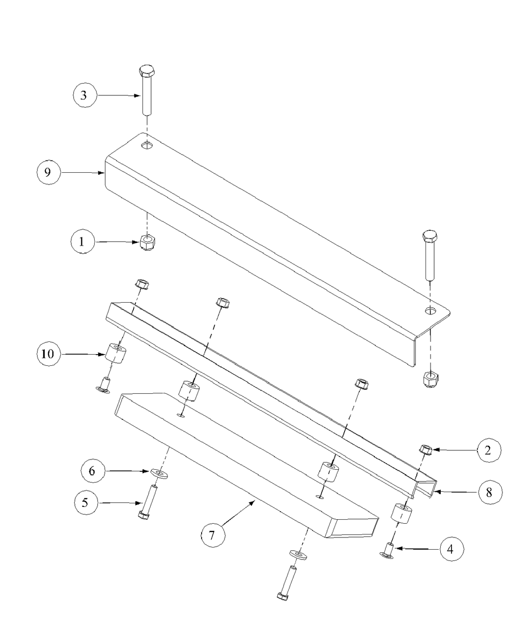 Rear Bumper Diagram and Parts List for M48-KHS 53AB5B5M150-18-HP Cub Cadet Lawn Tractor